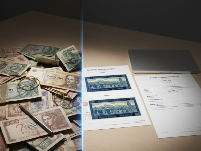 Certifikátor Bankovek aneb Konec chaosu ve vaší sbírce.