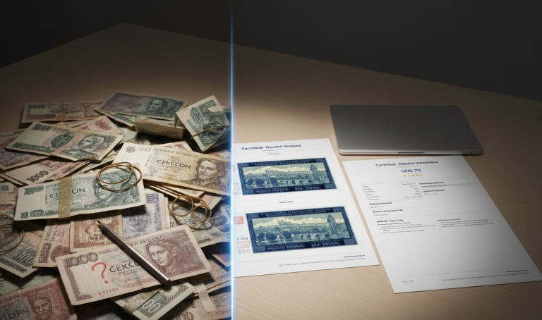 Certifikátor Bankovek aneb Konec chaosu ve vaší sbírce.